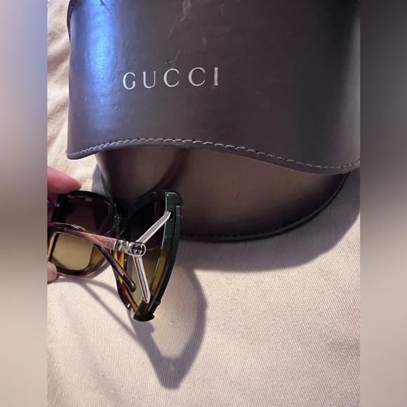 Authentic GUCCI sunglasses with case